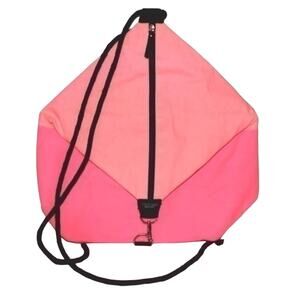 Victorias Secret Two Tone Neon Pink Backpack NWOT